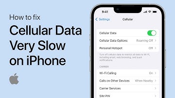 How To Fix Cellular Data Internet Speed Slow on iPhone