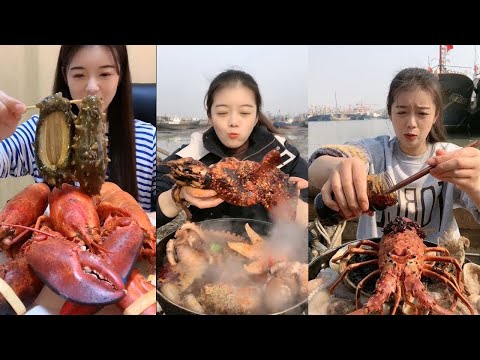 【FOOD CHINESE 】Fishermen Eat Seafood - Super Delicious Fresh Crab Dish of Chinese Girl #44