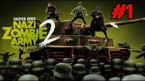 Nazi Zombie Army 2 Playthrough Ep.1: Purgatory Part 1 - We are INDEED in Hell!