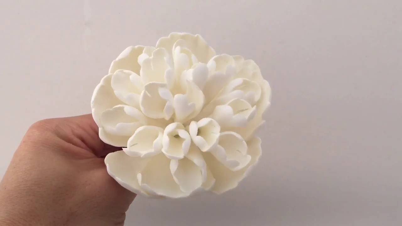 Heirloom Peony Gumpaste Sugarflower Cake Topper