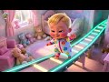 Zoom Zoom Track Run 🏃‍♂️ | Fun Racing Track for Toddlers | Kids Learning Video Age 1-4
