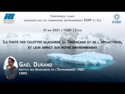 Fonte des calottes glaciaires du Groenland et de l’antarctique, et impact sur notre environnement