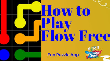 How To Play Flow Free- Great App -  HD 1080p
