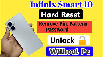 Hard Reset Infinix Smart 10 (X6726) Remove Screen Lock Without Pc || Factory Reset Infinix Smart 10