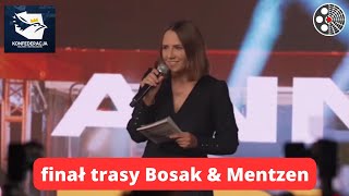 Anna Bryłka: Wielki finał trasy Bosak & Mentzen - Warszawa