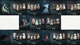 All First Echo Stages in Isle of Echoes_Reverse:1999 (Ver 2.7)