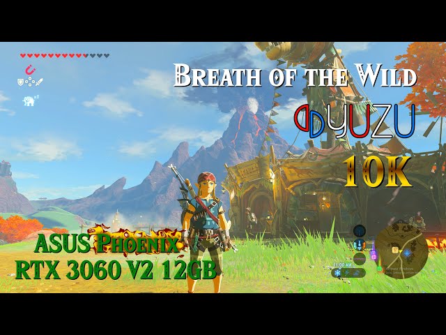 Yuzu Nintendo Switch Emulator - The Legend of Zelda: Breath of the Wild  Ingame (Canary #1632) 