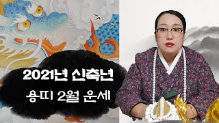 [백련사]2021년 신축년 2월 용띠운세!!