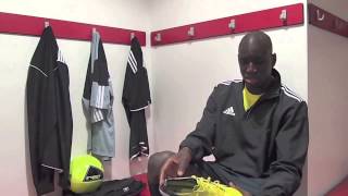 Demba ba interview - football boots, nufc & the new f50 adizero - footy-boots.com