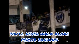 YOU’LL NEVER WALK ALONE #BOBOTOH PERSIB di Stadion Maguwoharjo Sleman