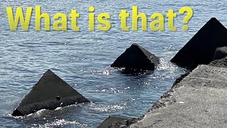 Mysterious pyramids off the coast of La Palma. Where did these blocks of stone come from?