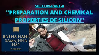 SILICON-PART-4-PREPARATION AND CHEMICAL PROPERTIES OF SILICON-X-CHEMISTRY-SINDH TEXTBOOK BOARD