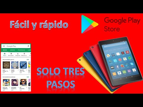 como instalar play store en tablet amazon fire