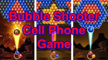 Bubble Shooter Game App Part 1 Play Offline On Your Cell Phone