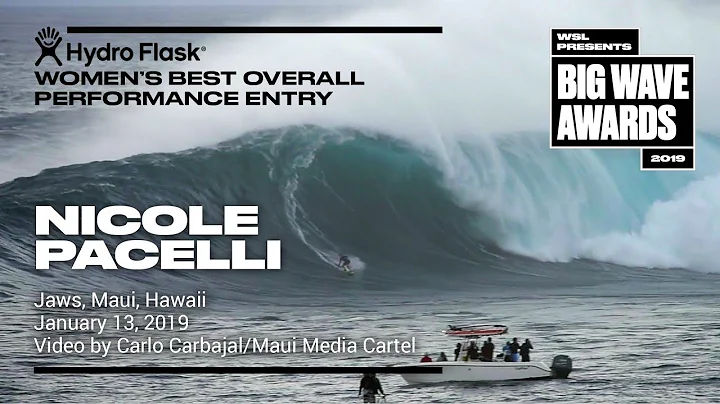 Nicole Pacelli at Jaws - 2019 Hydro Flask Women's Performance Entry - WSL Big Wave Awards