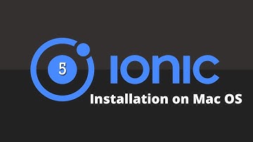 Latest version of ionic installation on Mac OS