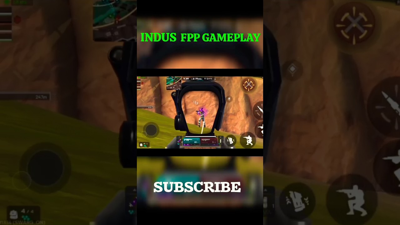 INDUS NEW FPP GAMEPLAY ll indus