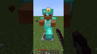 From Leather to Netherite: Hit Test Emoji Reaction #meme #shorts #minecraft
