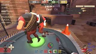 TF2C Dom_dustbowl_4team Gameplay @XP236Glitz632X