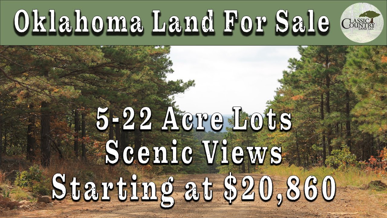 Oklahoma Land For Sale Indian Ridge Phase III, Pittsburg Co., OK YouTube