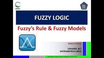 9. Kaidah Fuzzy Logic dan Fuzzy Models