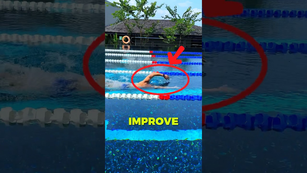 The secret to swimming faster? Stop making so much noise. 🤫
