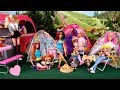Campamento con Bebes LOL Surprise y Mamas - Jugando con Muñecas