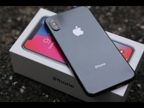 NEW Apple iPhone X Unboxing and Setup  HD 