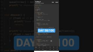 58/100 days coding challenge #hemancodes #shorts