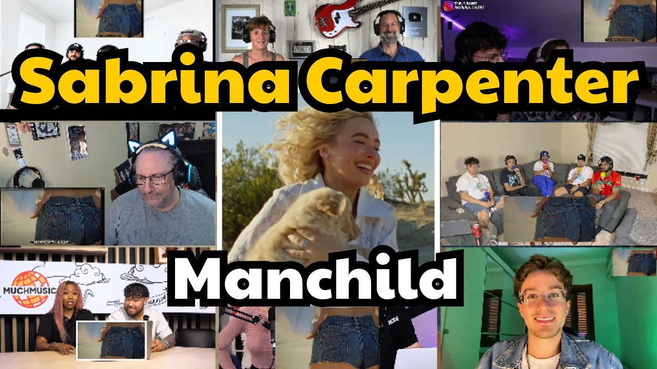 Sabrina Carpenter Manchild l REACTION MASHUP Sabrina Carpenter Manchild l REACTION MASHUP