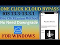 [Windows] One click Bypass iCloud IOS 13.3 - 13.3.1 fix hang on logo, fix iTunes very easy to bypass