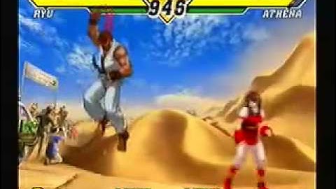 Capcom vs SNK 2 [Ps2] - Evil Ryu (Playthrough)