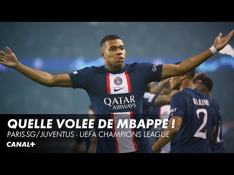 Sublime ouverture du score de Mbappé ! - PSG / Juventus - Ligue des Champions (1re j.)