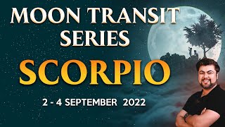 Moon Transit in Scorpio | 2 - 4 September 2022 | Analysis by Punneit