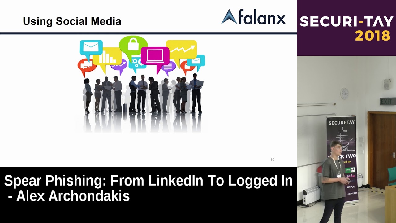 Spear Phishing: from LinkedIn to logged in - Alex Archondakis