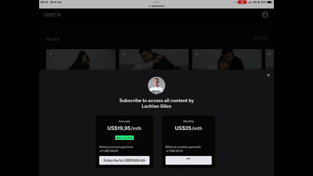 USD 16 Discount Submeta.io platform of Lachlan Giles