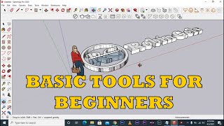 SketchUp Tutorial for New Users ( video 1 ) tagalog