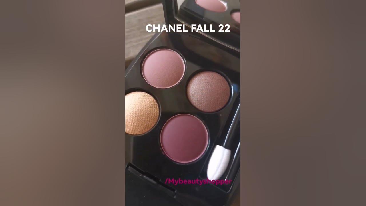 🍁CHANEL FALL 22 INTENSITÉ EYESHADOW PALETTE #makeup #chanelbeauty  #chanelmakeup #chanel #eyeshadow 