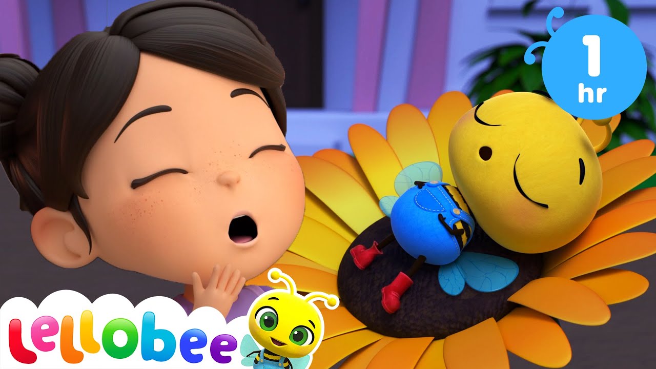 Bedtime Song | Lellobee by CoComelon | Sing Along | Nursery Rhymes and Songs for Kids