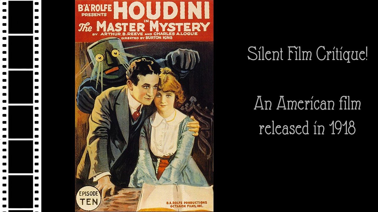 Silent Film Critique The Master Mystery (1918) YouTube