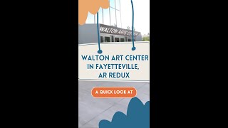 Let’s take a look at Walton Art Center in Fayetteville, AR Redux!! #redux #WaltonArt #fayetteville