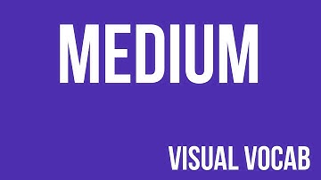 Medium defined - From Goodbye-Art Academy