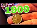 1909 Wheat Penny FOUND Coin Roll Hunting Bank Box