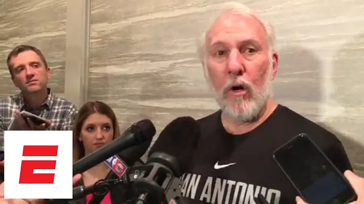 Gregg Popovich uncertain about Kawhi Leonard's return | ESPN