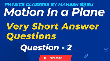 If | a+b | = |a-b| then what is the angle between a and b? || Ch 4 || Motion in a Plane_Jr. Inter
