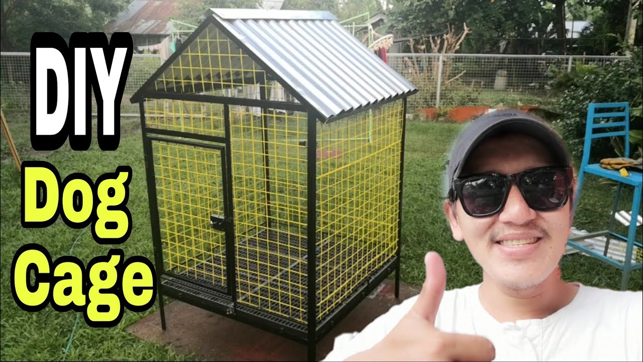HOW TO MAKE A DOG CAGE / DIY KENNEL YouTube