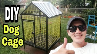 HOW TO MAKE A DOG CAGE / DIY KENNEL