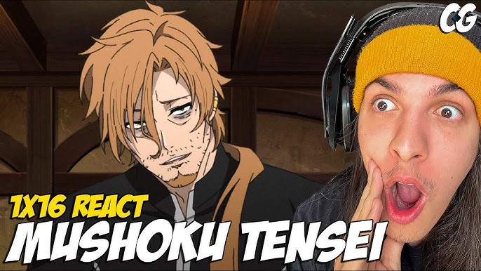 RUDEUS VS GALLUS CLEANER! - React Mushoku Tensei EP 14 