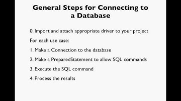 Introduction to Database Connectivity with Java Web Applications