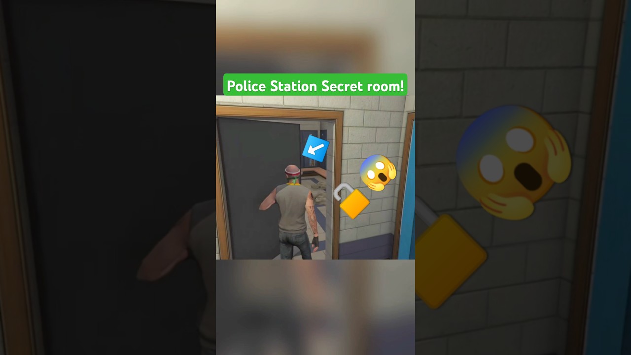 GTA5 unlocking Police station locked Door's! 😜🔓 